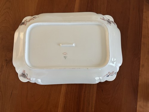 Antique Haviland Limoges Schleiger 685J 12.5” Serving Platter France Rectangle - Picture 10 of 14