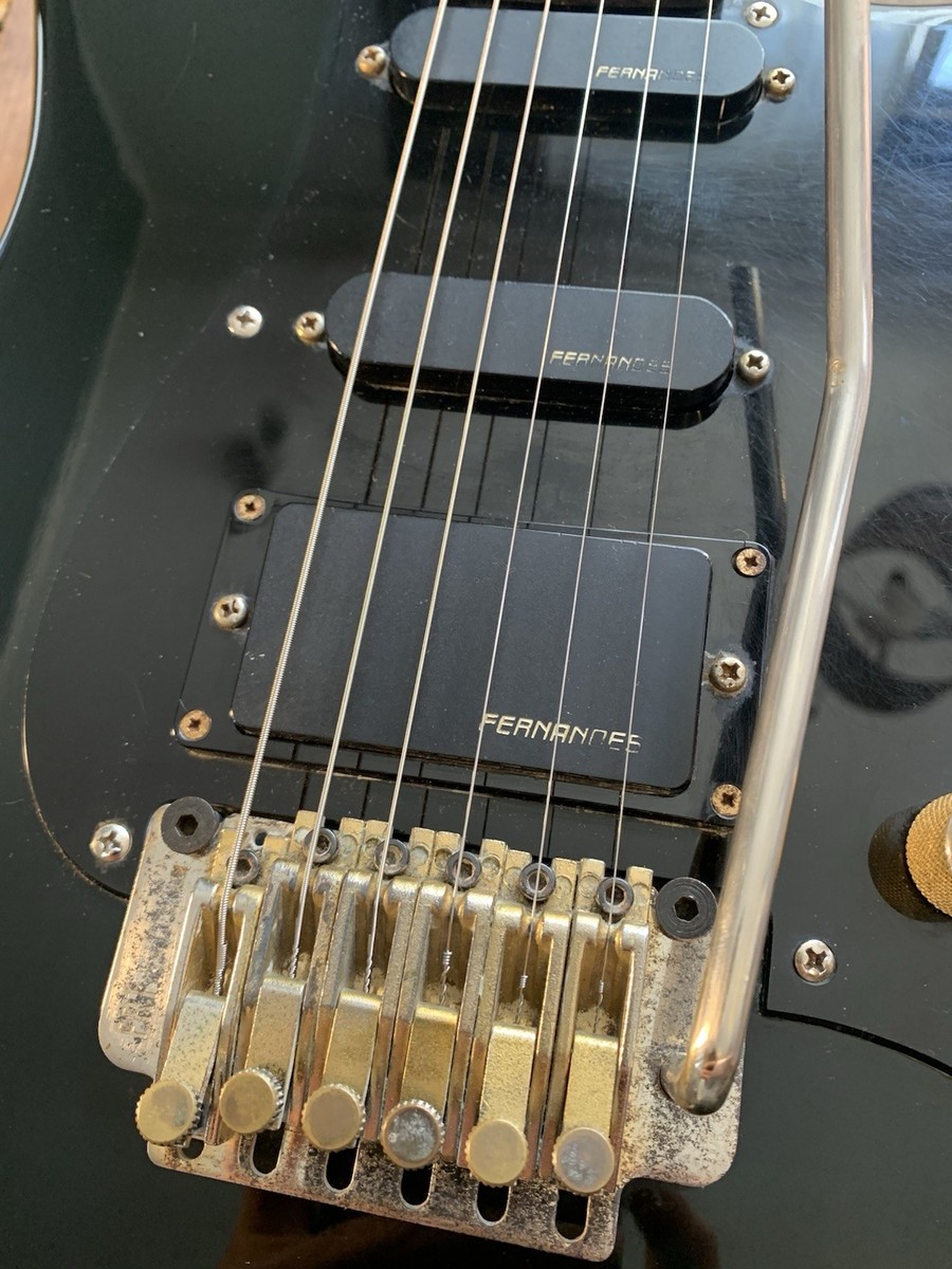80's FERNANDES FST-55 The Function Superstrat Medium Japan Vintage