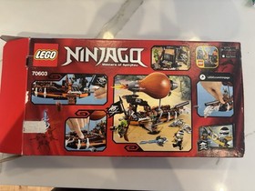 Lego Ninjago: Raid Zeppelin 70603 100% Complete READ DESC.