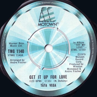 Tata Vega - Get It Up For Love / I Just Keep Thinking About You Baby (7'') (Very