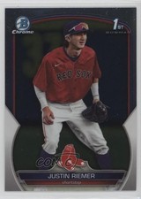 2023 Bowman Draft Chrome Justin Riemer #BDC-182 0c3h