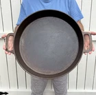 Vintage Lodge No. 20 SK Cast Iron Skillet