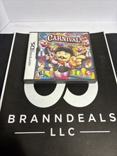 Carnival Games (Nintendo DS, 2008) Case & Manual Only, NO GAME)