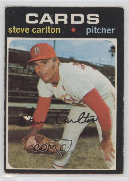 1971 O-Pee-Chee Steve Carlton #55 HOF 5yr