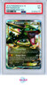 RAYQUAZA EX DRAGONS EXALTED POKEMON BLACK & WHITE DRAGONS EXALTED 2012 85 PSA 7
