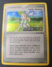 Pokemon TCG Lady Outing Deoxys 87/107 Reverse Holo Trainer Uncommon English on eBay