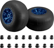 Ruote Palloncino Spiaggia 13" Flat-Free Schiuma Solida Carrello Spiaggia Pneumatici di Ricambio - Nuovo