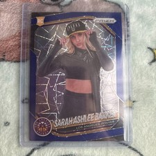 2025 Panini Prizm WNBA - Variation Sarah Ashlee Barker #142 Blue Velocity