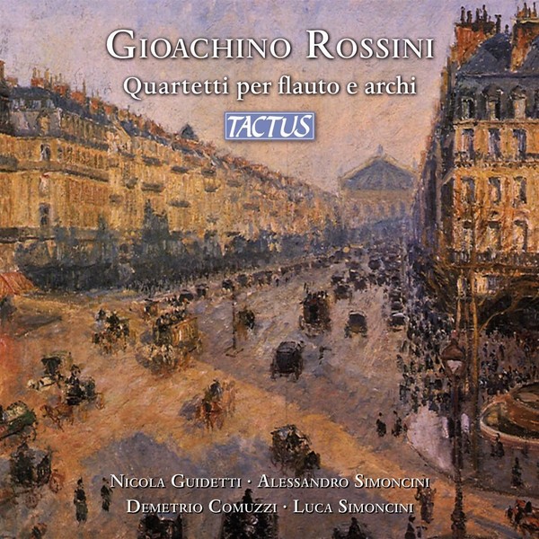 Audio Cd - Gioacchino Rossini - Quartetti Per Flauto E Archi - Tactus -D- Neu-image