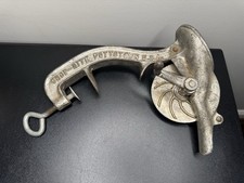 Chop-Rite Pottstown Cast Iron Cherry Pitter Stoner #16 Vintage Made in USA