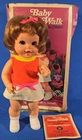 Vintage Mattel Baby Small-Walk Doll In Original Box 1967