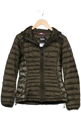 Napapijri Jacke Damen Anorak Jacket Kurzmantel Gr. S Grün #wuqu509
