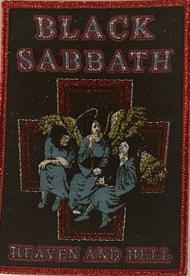 Black Sabbath - Heaven And Hell 3'' x 4.5'' Woven Patch [Dio/Heavy Metal]