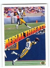Jim Everett and Henry Ellard 1991 Rams Aerial Threats #30