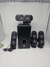 Logitech X-530 5.1 Surround Sound Computer Speaker System Sub  4 Speakers