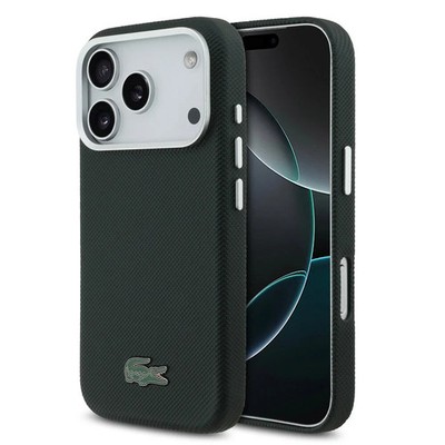 Lacoste for iPhone 17 Pro Max Smartphone Crocodile Magsafe Schutzhülle