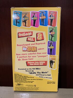 Mr. Bean - V. 8: The Best Bits of Mr. Bean (VHS, 1997) Promo