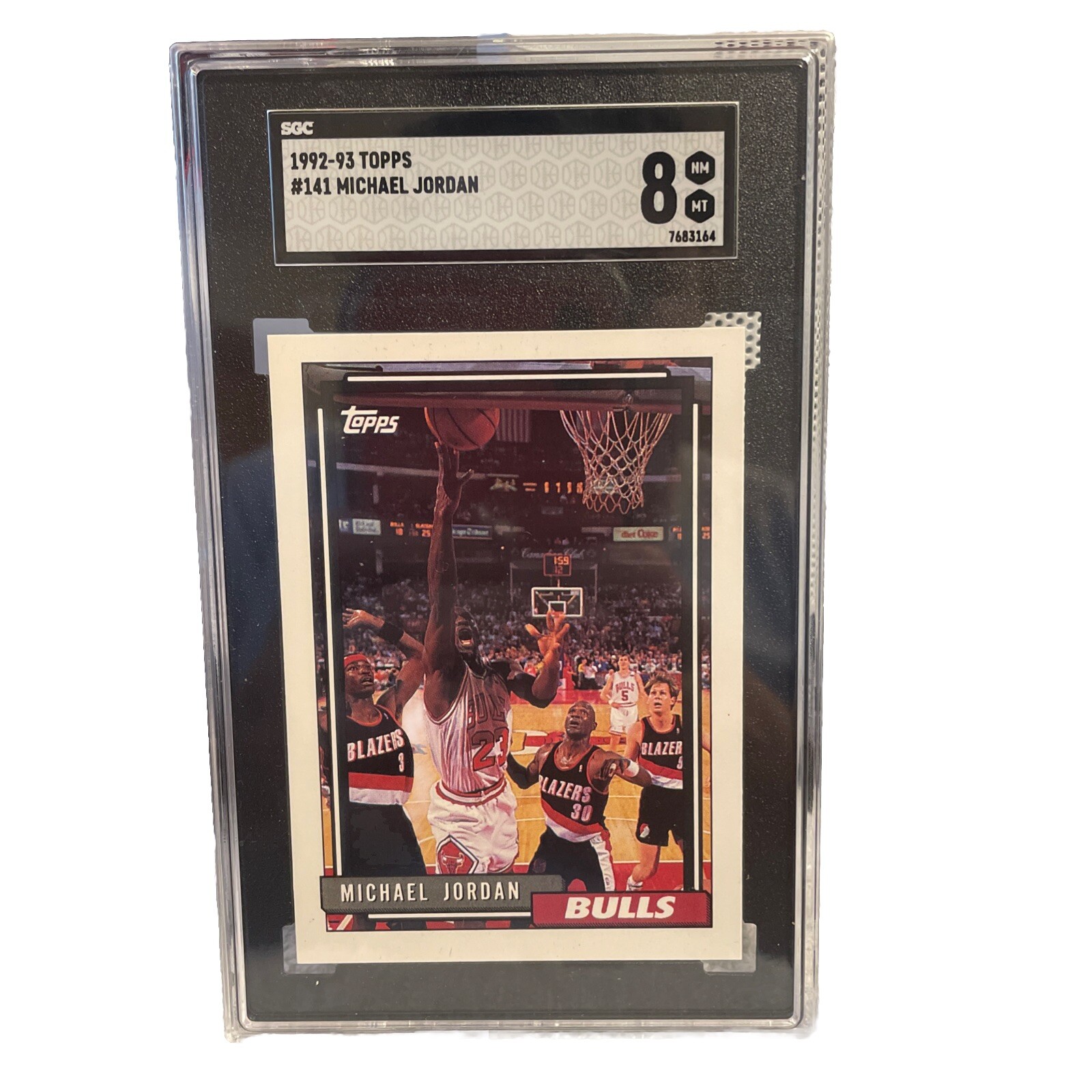 1992-93 Topps - #141 Michael Jordan SGC 8