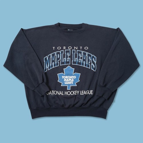 Toronto Maple Leaf Hockey Black Crewneck Sweatshirt S-5XL Gift For Fans VN4544