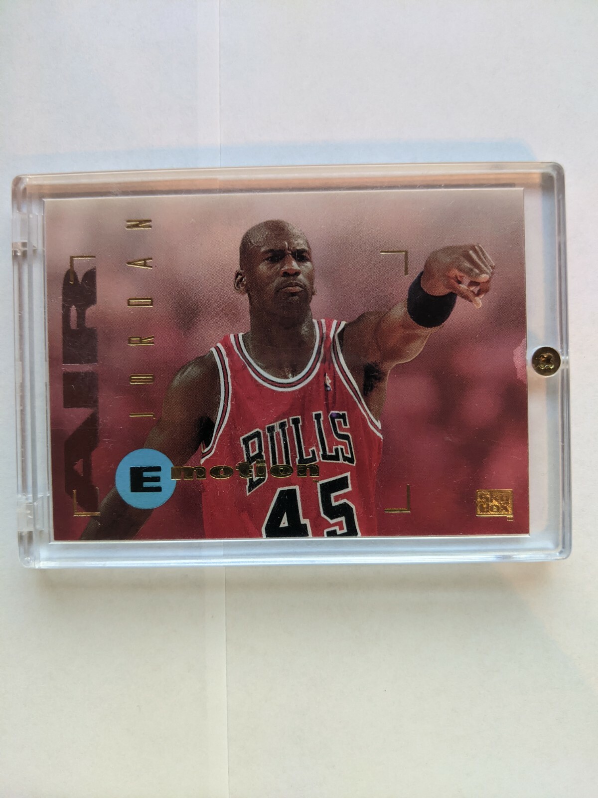 1994-95 Skybox Emotion Michael Jordan #100 Basketball Card