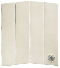 Octopus Front Deck Corduroy Grip Traction Pad - Cream - New