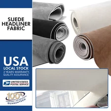 Headliner Material Suede Fabric Foam Backing For Automotive Roof lining Replace