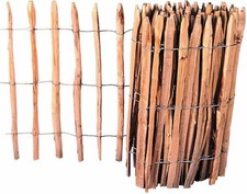 Paling Garden Gates Picket Fence Roll Fence Post Wooden Stake Post Accessories