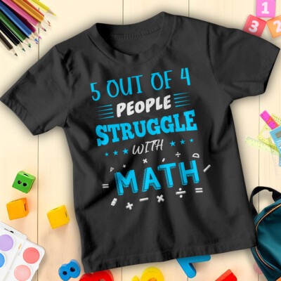 National Numeracy Zahl Tag Jungen und Mädchen Mathe Gleichung T-Shirt für Jugendliche #ND6