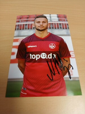 Signiertes Foto Naser Aliji 1.FC Kaiserslautern NEU (2)
