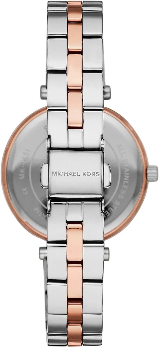 Michael kors maci online two tone watch