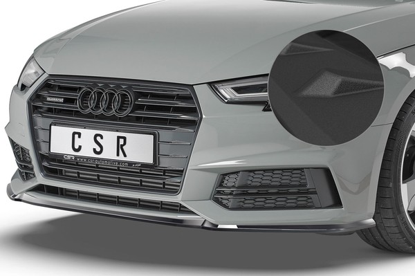 CSR Cup-Spoilerlippe ABS Strukturiert Mit ABE FüR Audi A4 B9 8W S-Line/S4 B9 8W-image