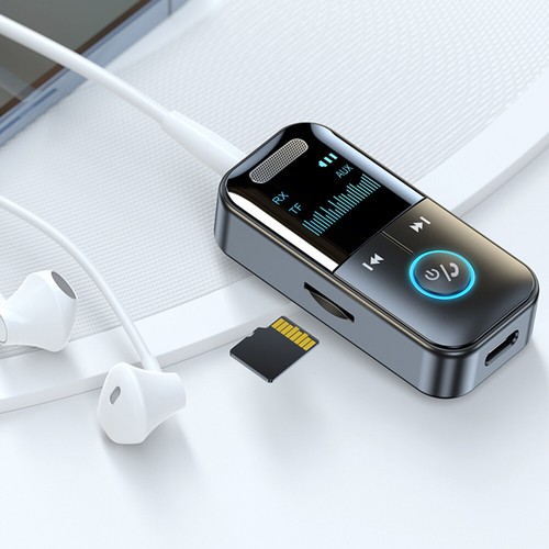 BT 5.4 Audio Transmitter Receiver BT Adapter with LED Display BT Audio Adapter - Zdjęcie 2 z 9