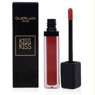 Guerlain Kiss Kiss Liquid Lipstick Glitter Finish #L323 Wow Glitter 0.19 Oz NIB