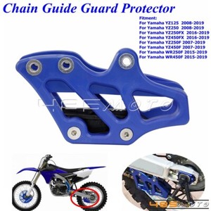 Blue Motorcycle Chain Guide Guard Protector For Yamaha Yz250f 07 19 Wr450f 15 19 Ebay