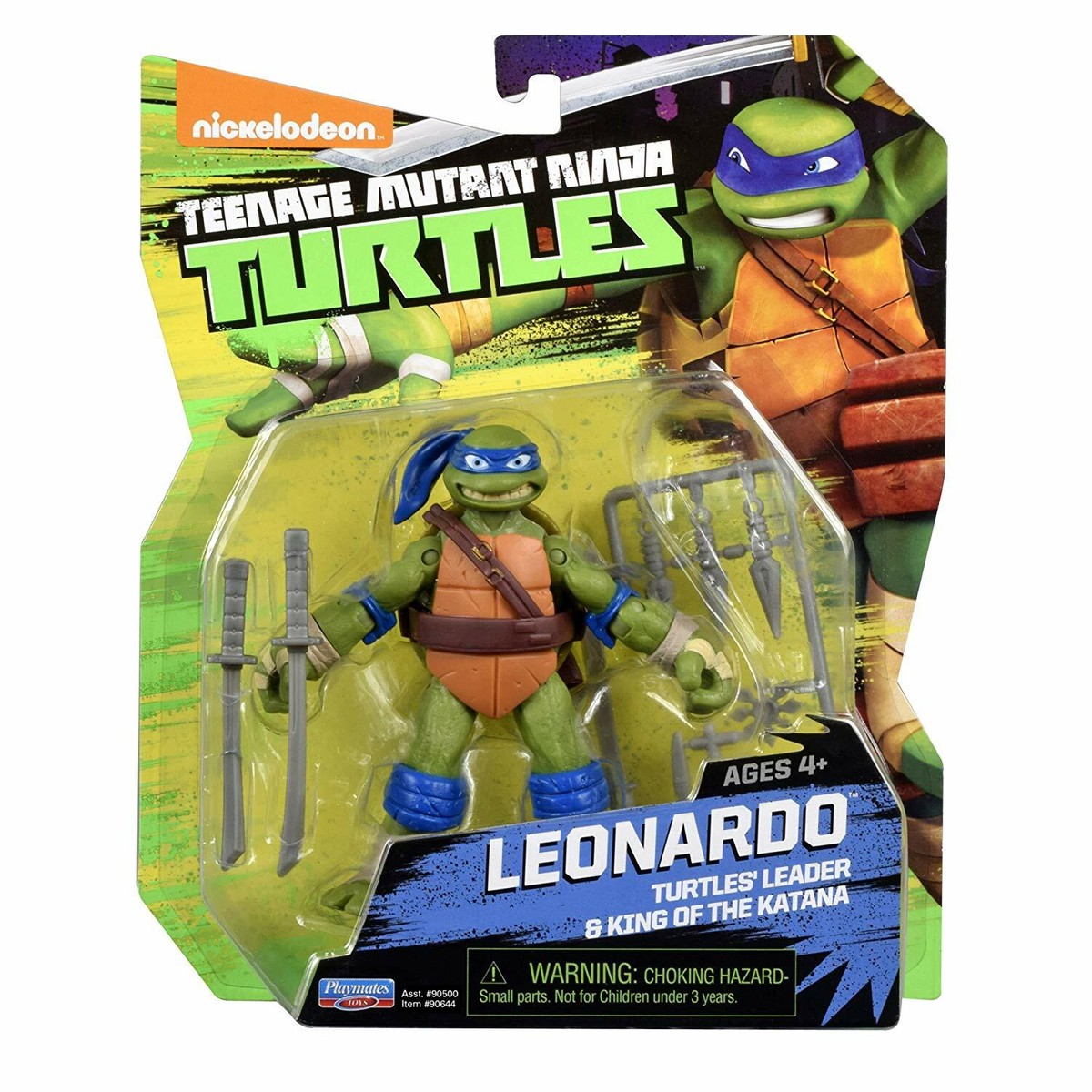 Teenage Mutant Ninja Turtles New Deco LEONARDO Figure - Weapons