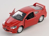 Blitz Versand Honda Integra Type R Rot / Red 1:34-39 Welly Modell Neu & Ovp