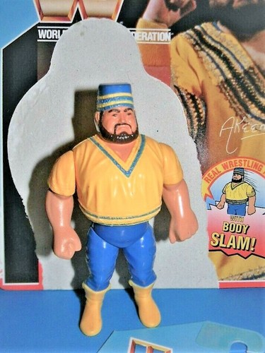 HASBRO WWF BLUE CARD SERIES #1 WRESTLING FIGURE ~ ...