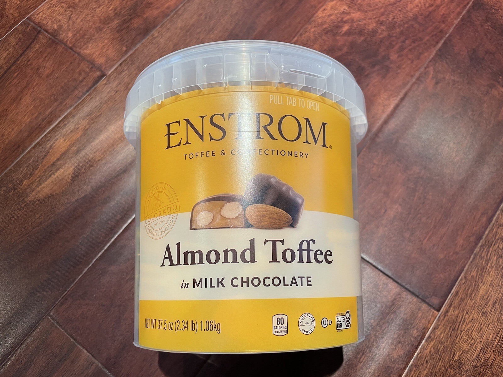 Enstrom Almond Toffee Milk Chocolate Petites, 2.34 POUNDS 75 Count