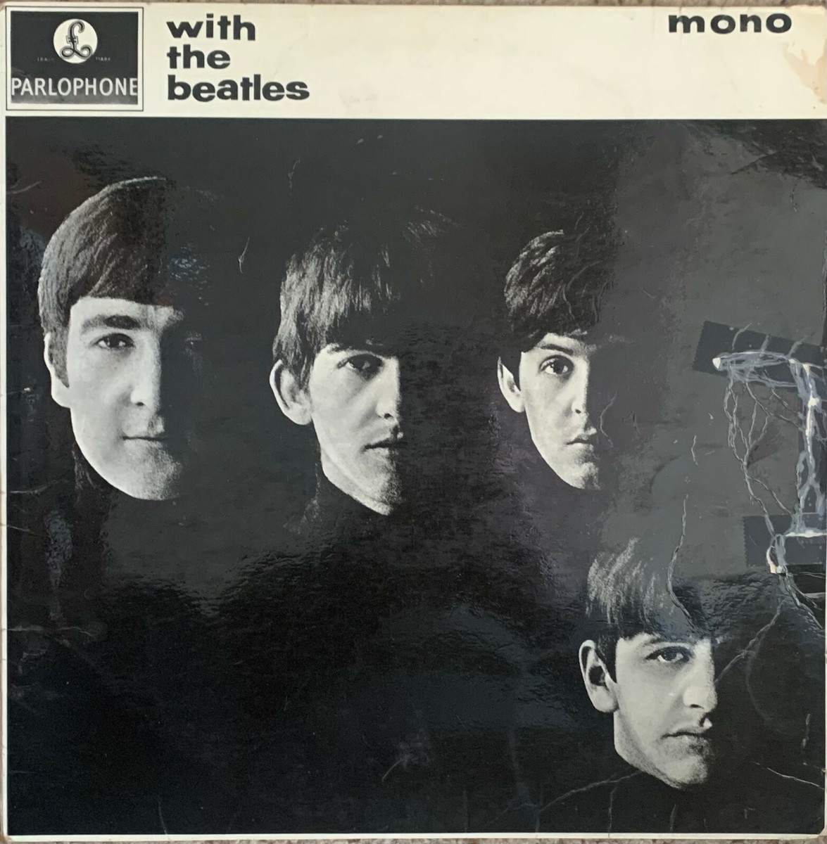 BEATLES★With The Beatles UK Y/B Parlopho THE BEATLES ~ With The Beatles ~ 1963 UK Parlophone Second