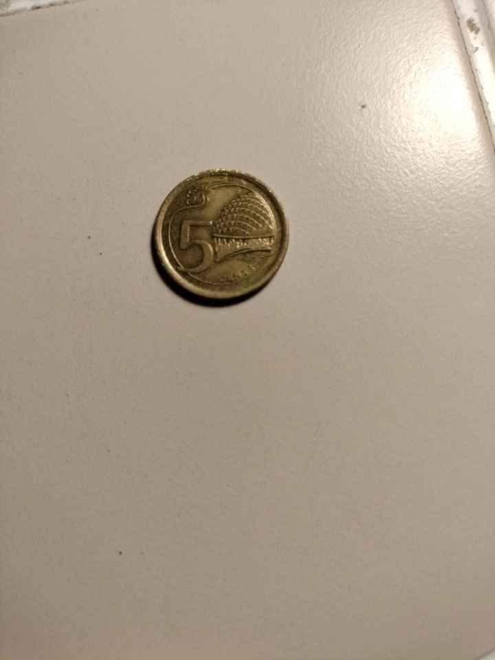 2013年5美分新加坡硬币 — 第 3/4 张图片