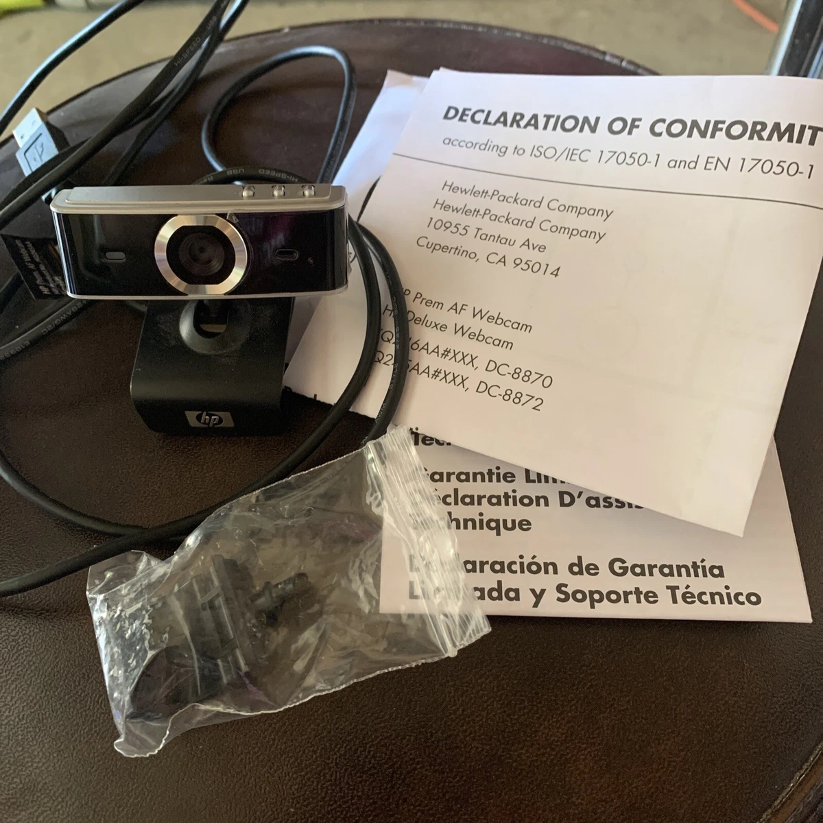 Hewlett-Packard HP Deluxe USB Webcam Un Tested | eBay