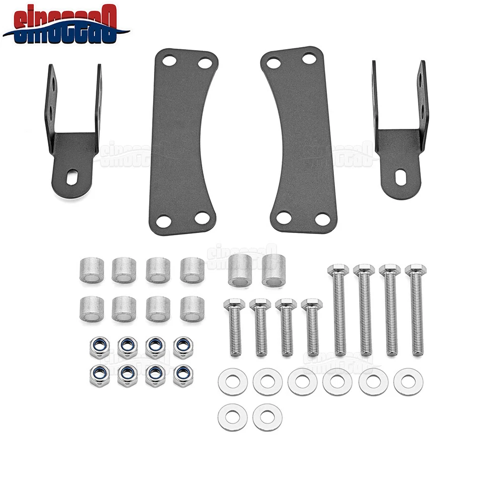 Kit de elevación de suspensión delantera y trasera 2003-16 para Honda Rincon TRX 650 Rincon 680 2" Foto 3 de 4