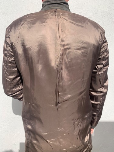 Blazer HUGO BOSS talla 40 UK GRIS/MARRÓN lana virgen 100% vintage PVP £450 - Imagen 15 de 17
