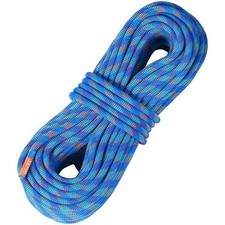 10.2mm Dynamic Climbing Rope, 40M 131ft Outdoor Rock Climbing Rope 25KN Breakin