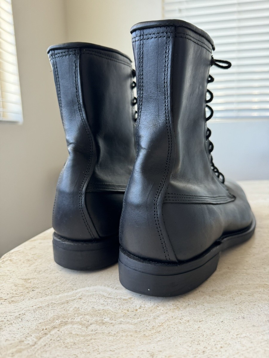 Altama Delta Corporation Combat Vintage 80s Military Boots Black
