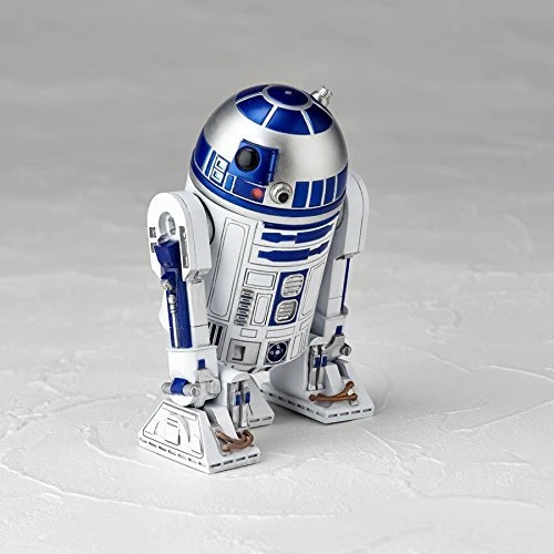 Star Wars Revoltech R2-D2 R2-D2 Painted ABS&PVC posable figure Approx. 4" F/S JP Foto 3 de 4