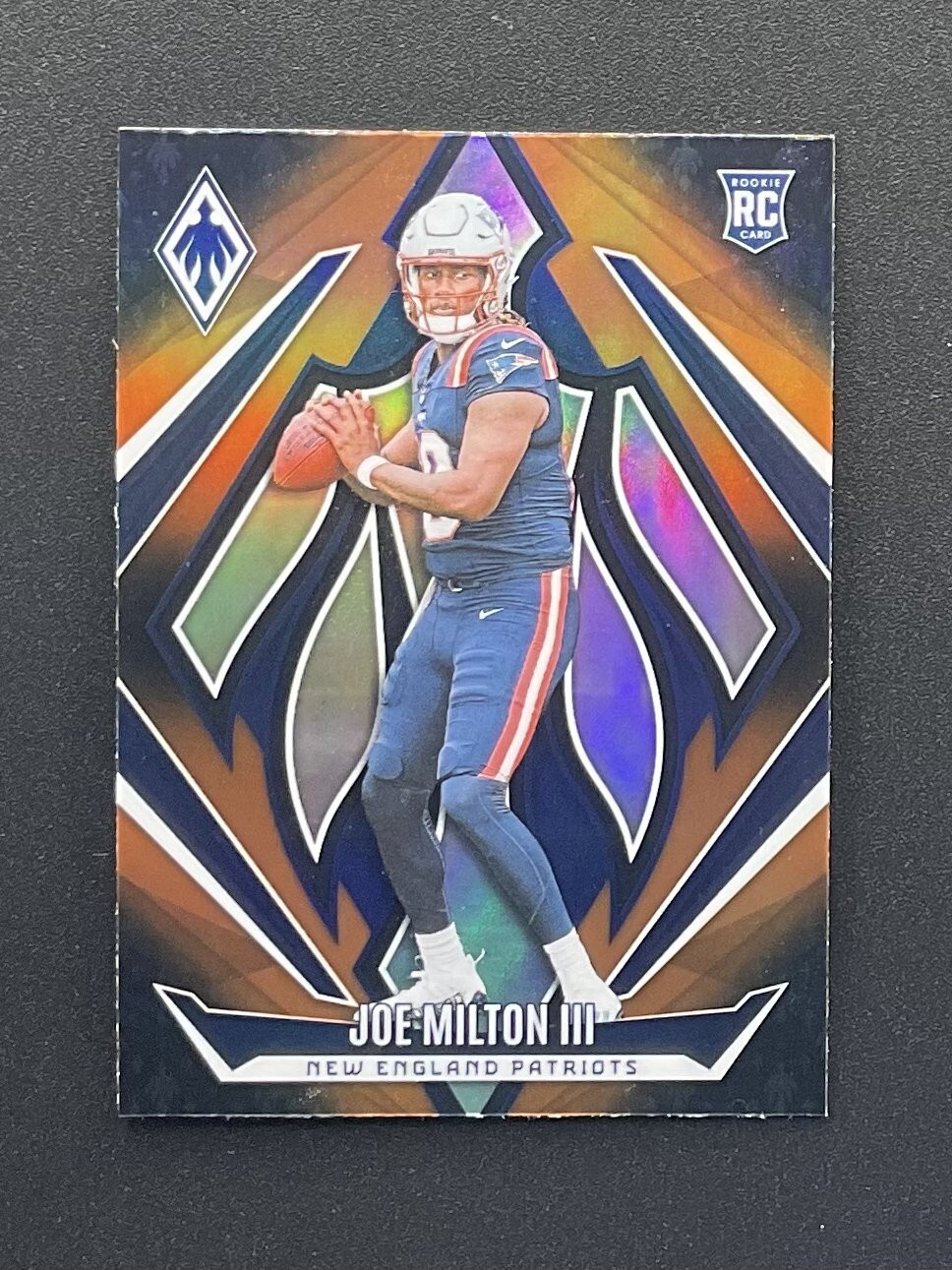 2024 Phoenix Joe Milton III Orange Fade #205 (RC)