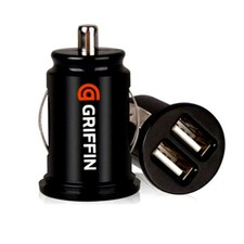 12V Dual Ports USB Car Charger Adapter Quick Fast Charging For iPhone Samsung