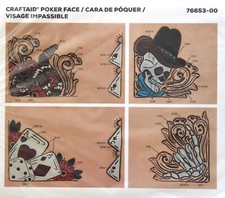POKER FACE - TANDY LEATHER Craftool CRAFTAID 76653-00 POKER FACE Plastic