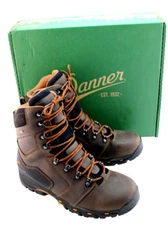 New DANNER Vicious GTX Size 11 D Brown Soft Toe 8" Men's Work Boots MSRP $239